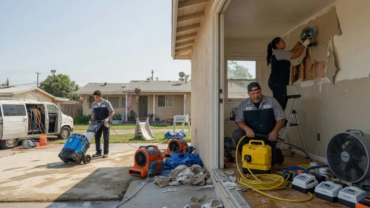 Water Damage Restoration in Higgins, TX near me